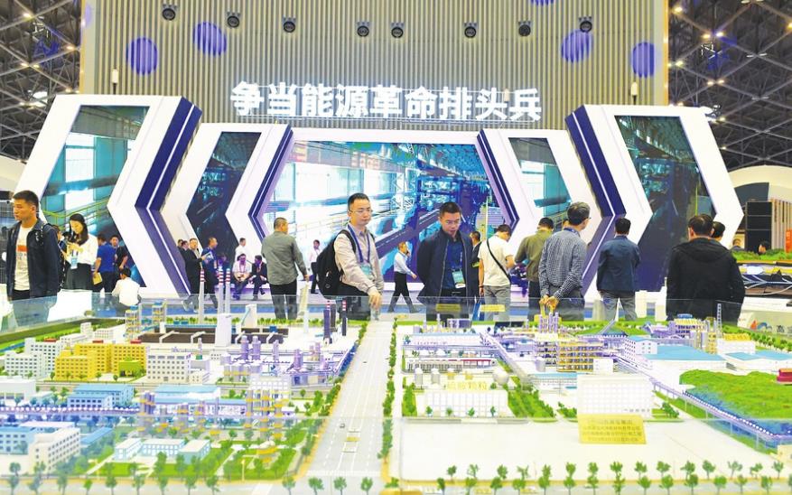 六大展区演绎魅力能博会